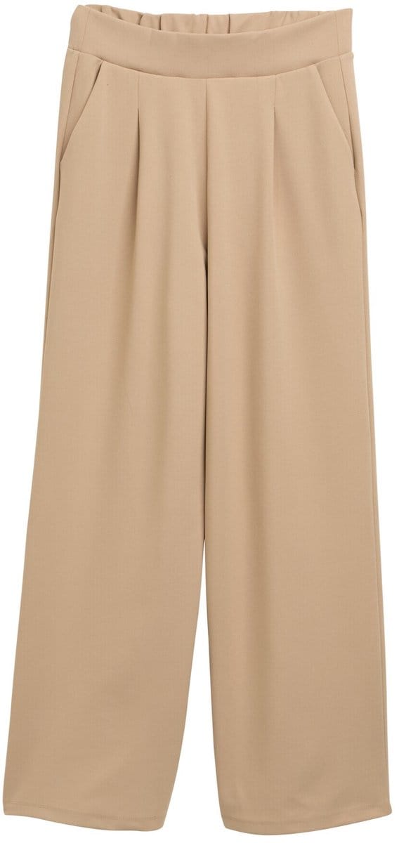 Tom Tailor Denim - Broek met wijde pijpen - Maat M - tan brown