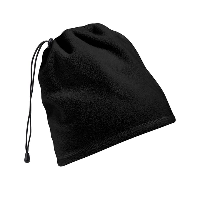 Beechfield Suprafleece muts voor volwassenen (Zwart)