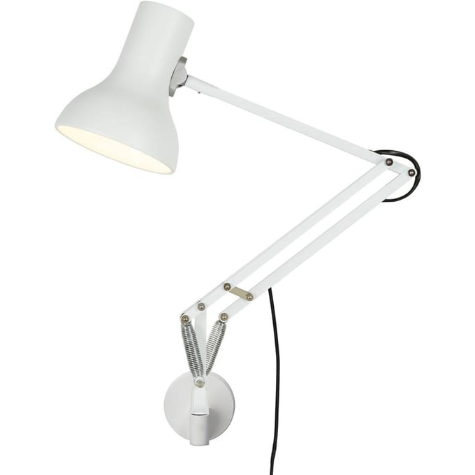 Anglepoise Type 75 Minilamp M. Muurbeugel Alpine Wit