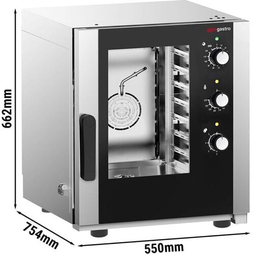 GGM Gastro Kombidämpfer KOMPAKT - Manuell - 5x GN 2/3