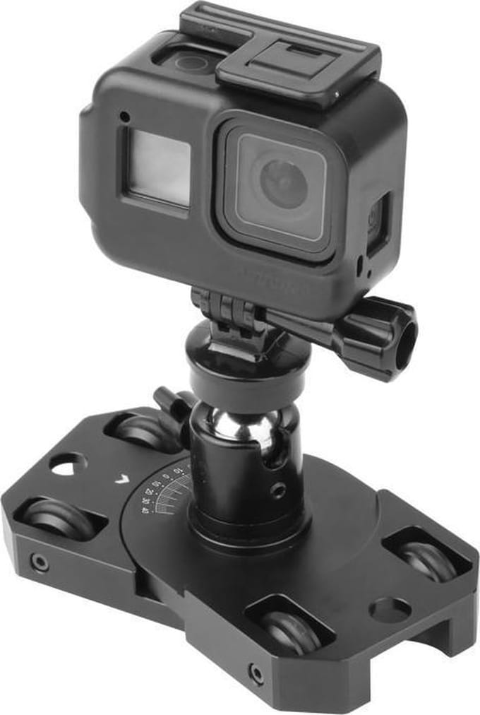 50CAL GoPro/Osmo/Insta360 Metal Stabilizer Mini Trackless Dolly