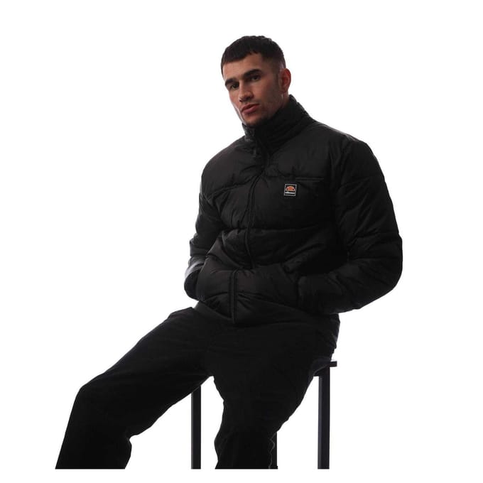 Ellesse Heren Puffer Jas (Zwart)