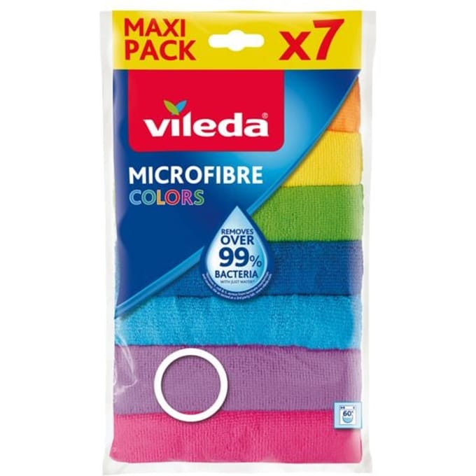 Vileda Microvezeldoek Colors 7 Stuks