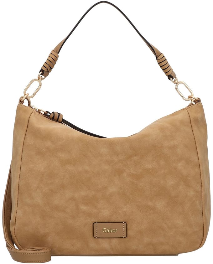 Gabor schoudertas Lida Hobo Bag Camel Lichtbruin