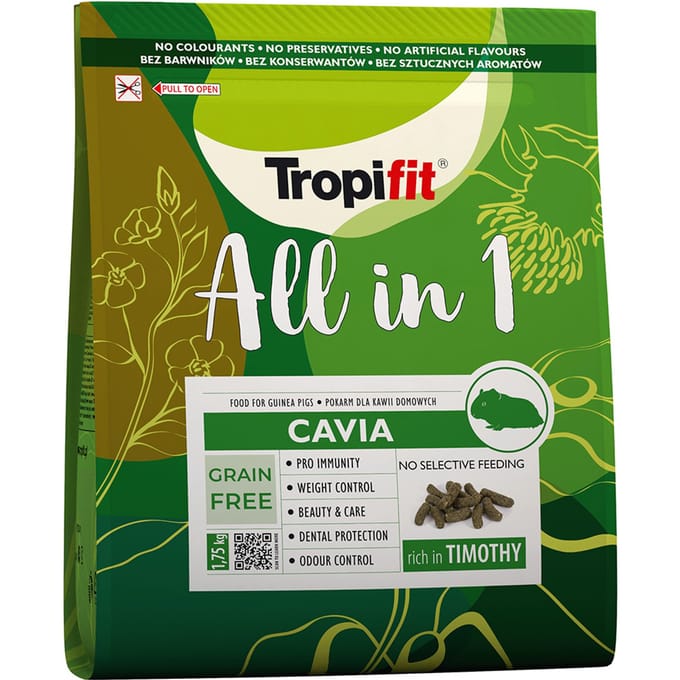 1.75kg Tropifit All in 1 Cavia caviavoer
