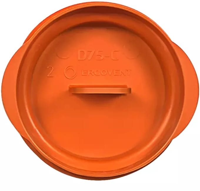 Ergovent afdekkap 75 mm voor AERO PRO Slim Box