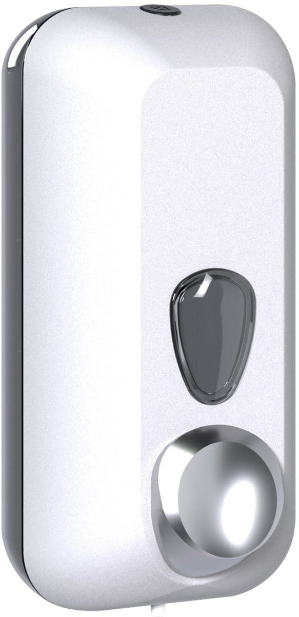Marplast zeepdispenser A71401AW – Professionele kwaliteit – Adamello white – 550 ml – Geschikt voor openbare ruimten
