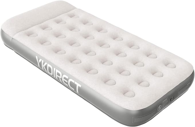 Waterdicht Luchtbed met Ingebouwd Kussen voor Kamperen en Reizen