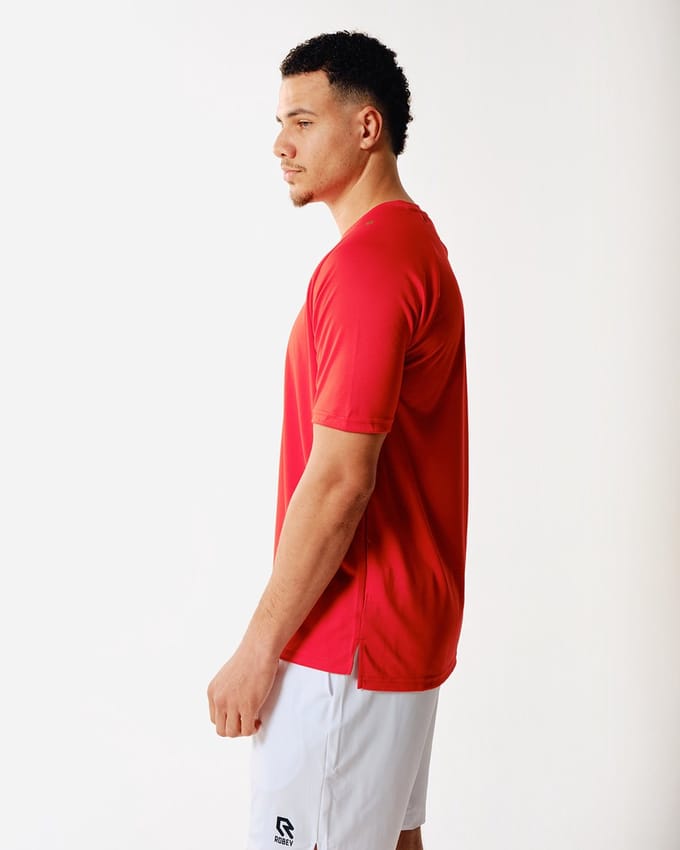 Robey Tennis Club Tee - Rood - 140