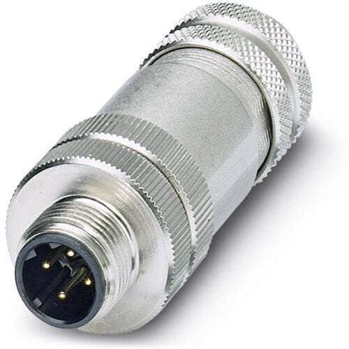 Phoenix Contact 1521258 Sensor/actuator dataconnector M12 Aantal polen (sensoren): 4 Stekker, recht 1 stuk(s)