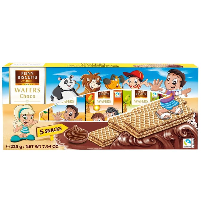 Feiny Biscuits Gaufrettes Kinder 5 x 45 g