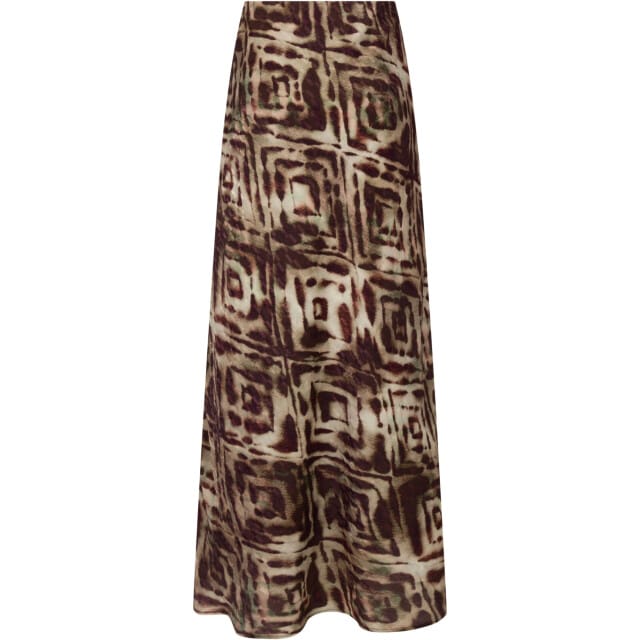 Tramontana Skirt print browns