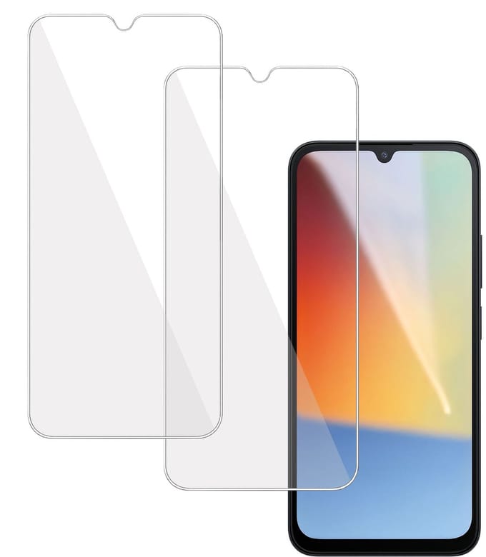 2x TechNow Screenprotector geschikt voor Xiaomi Redmi A7 Pro 4G Screenprotector - Gehard Glas - Rounded - Proteqt+