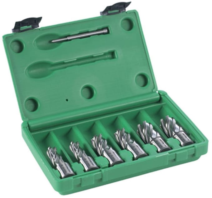 HiKOKI KERNBORENSET 7-DELIG 2X14/18/22X30MM + PIN