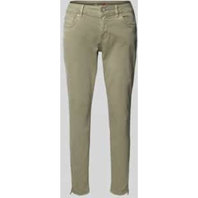 Stoffen broek met 5-pocketmodel