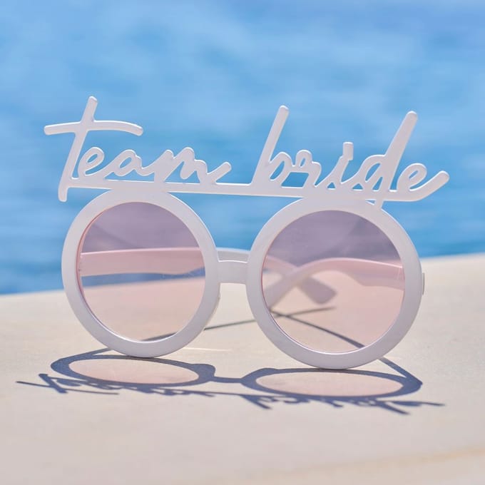 Team Bride Zonnebril
