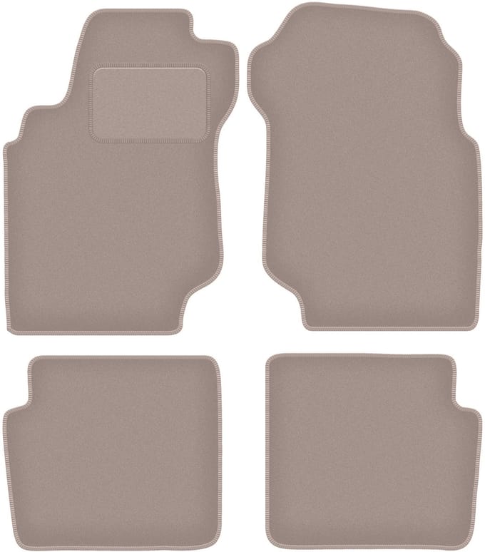 Beige veloursmatten voor: Nissan Maxima IV sedan (1995-2000)