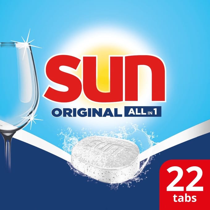 SUN Vaatwastabletten All-in-1 Original - 22st