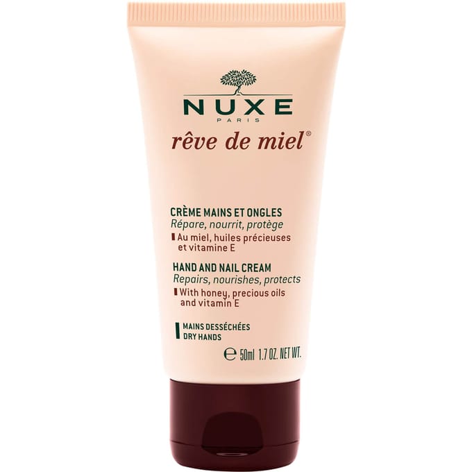 Nuxe Reve De Miel Hand & Nagelcrème 50 ml - Verzachtende handcrème met honing voor een intensieve verzorging