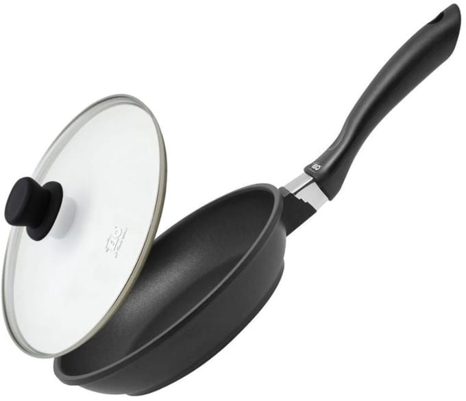 Koekenpan 20 cm en deksel zonder PFAS Elo Alucast