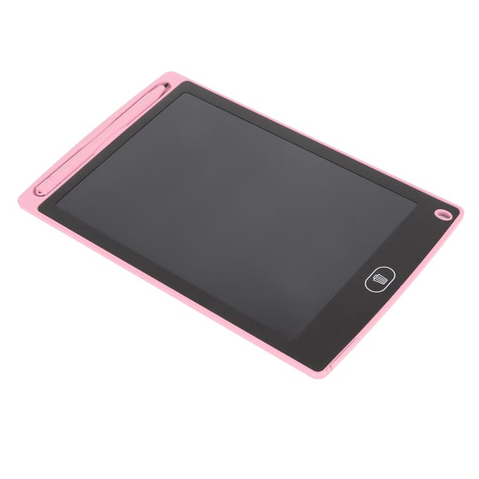 8,5 inch Schrijftablet LCD Kleurrijk Tekentablet Pad Kinderen Kleurrijk Krabbelbord Speelgoed voor 1 tot 10 roze