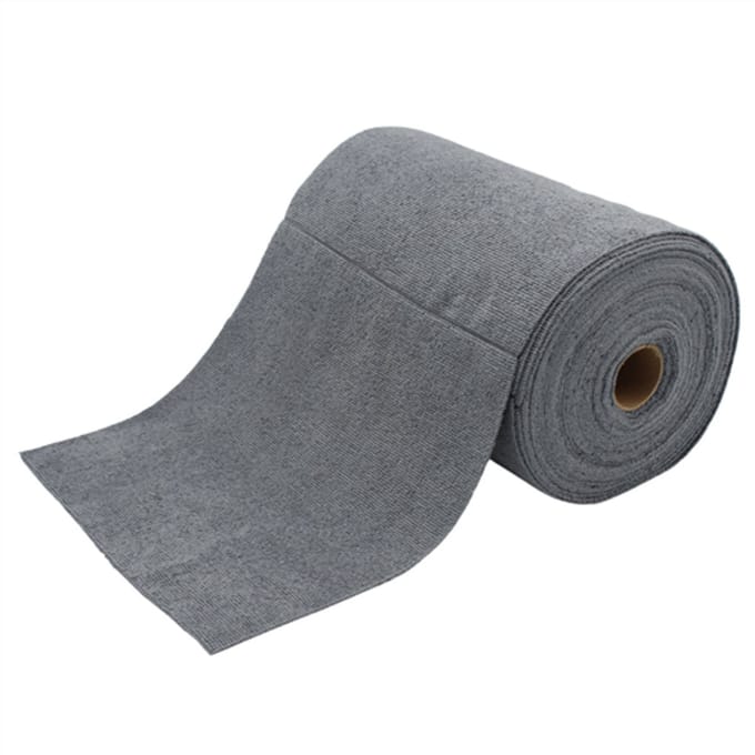 Weska Microvezeldoek op Rol Grijs 75st 30 x 30 cm
