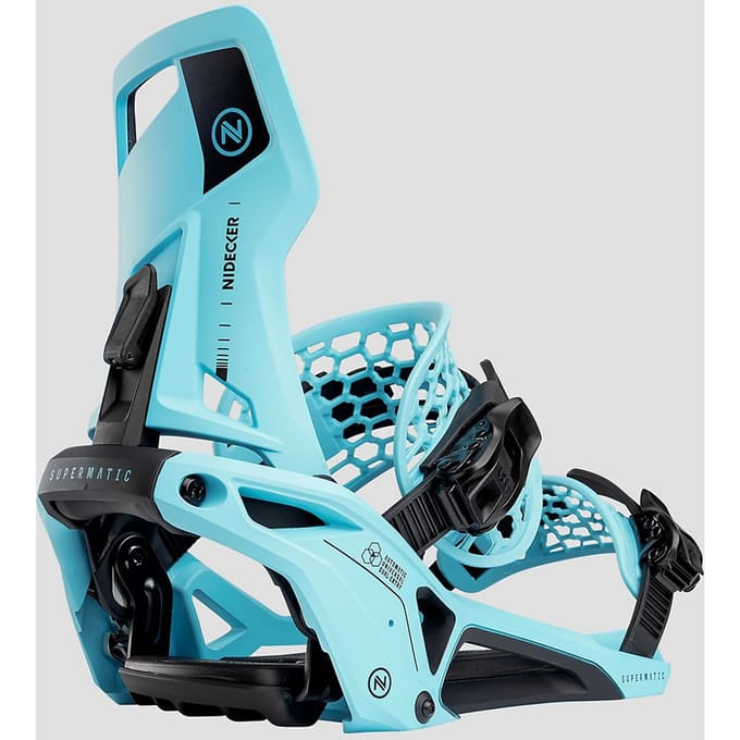 Nidecker Supermatic Snowboardbindingen Blauw S