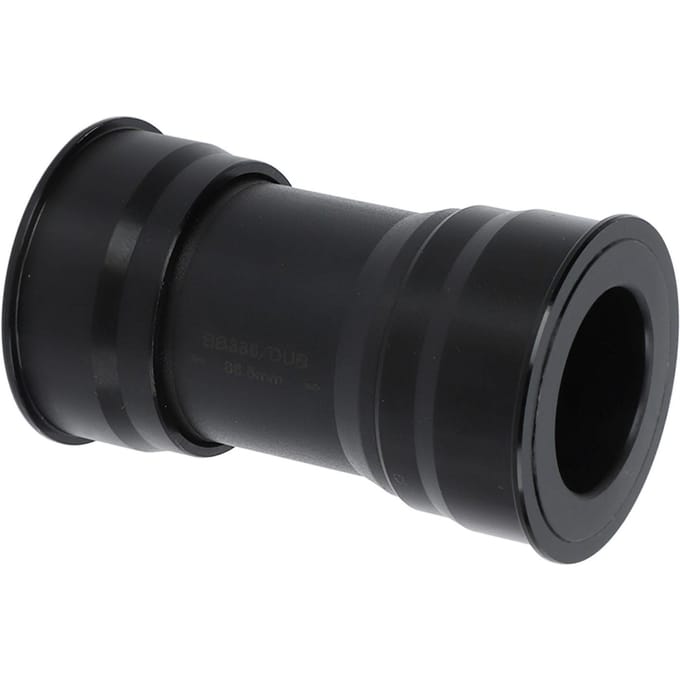 BB386 Fiets Bottom Bracket Aluminiumlegering DUB Pers-in met Ringen Fiets Middenas voor Vervanging black