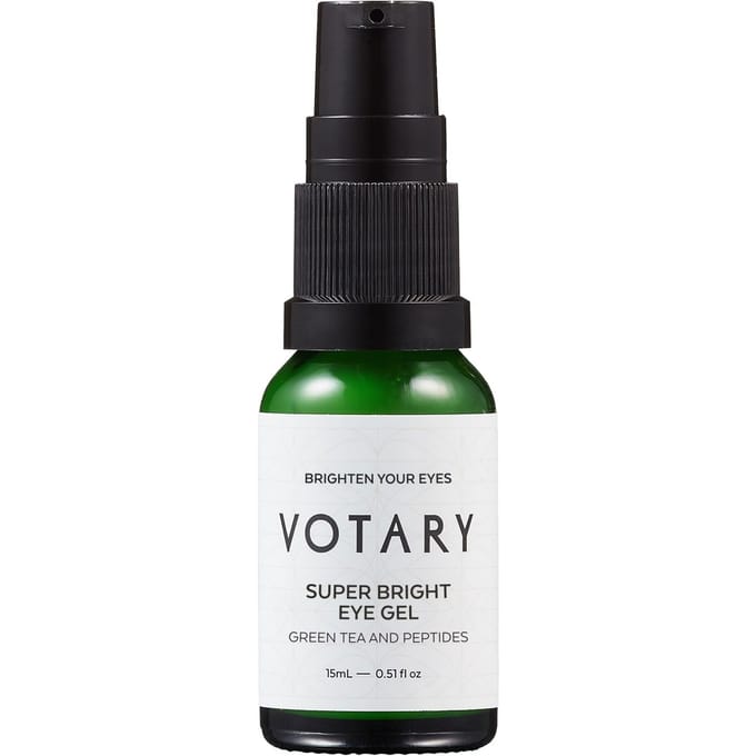 Votary Super Bright Eye Gel Green Tea And Peptides