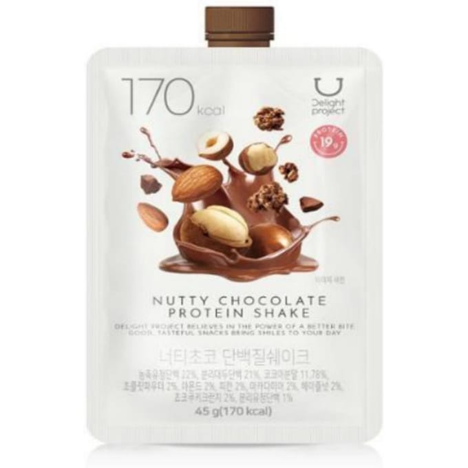 [Delight project] Eiwitshake 4 soorten(Keuze 1) #Nutty Chocolate