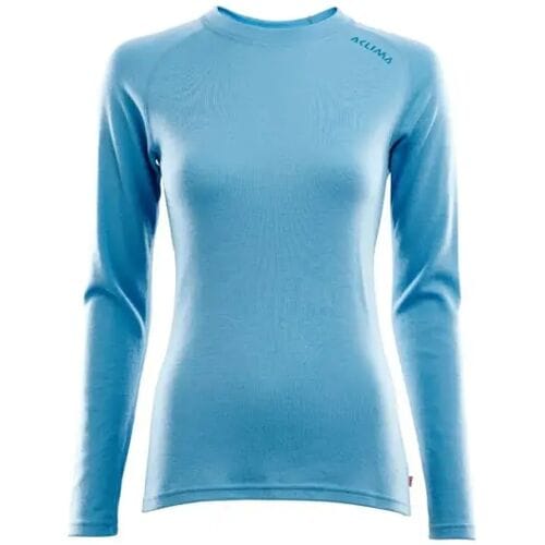 Aclima WarmWool Crewneck Women´s (Maat - 2XL, Kleur - Azure Blue)