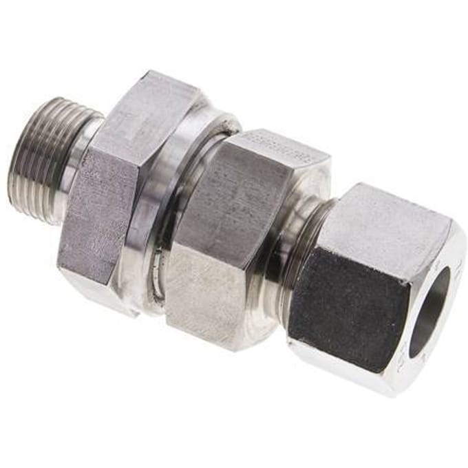 20S (M30x2) & G3/4'' Regeling-In RVS Terugslagklep Snijring Buitendraad 1-400 bar ISO 8434-1