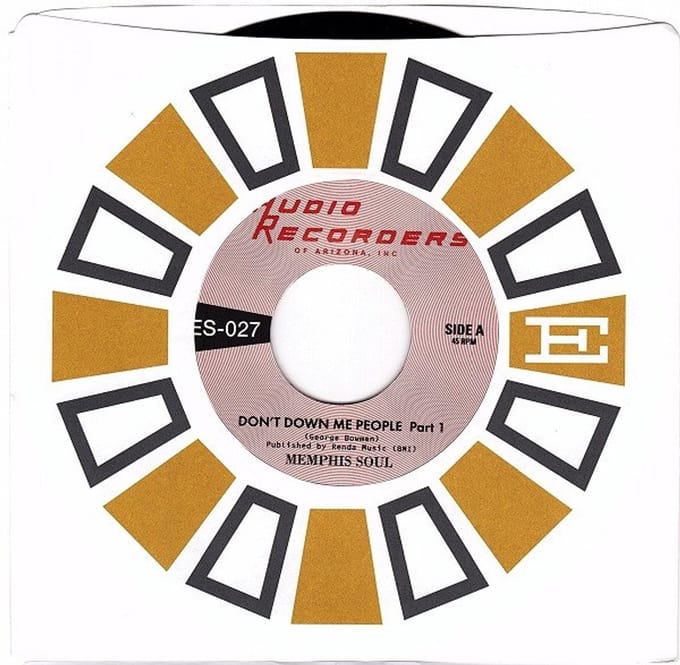Memphis Soul - Don't Down Me People (7" Single)