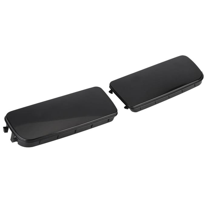 ABS Zwart Voor Mistlamp Lampkap Sierlijst Frame Geschikt voor E30 E36 E46 318 323 325(#3) black