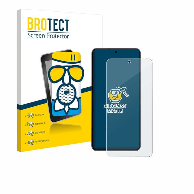 BROTECT - Screenprotector voor Samsung Galaxy S25 Edge - Folie Beschermfolie Beschermglas matte