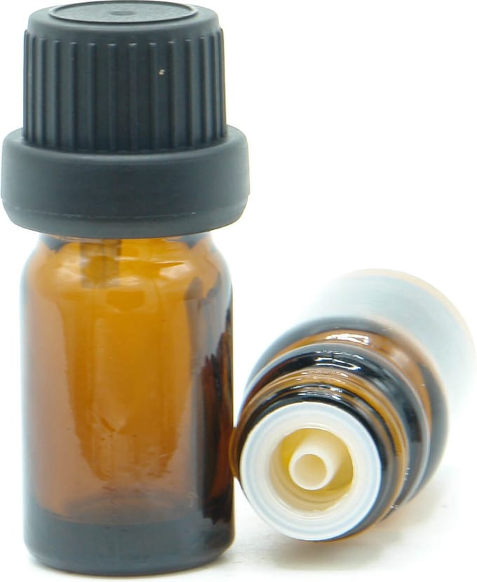 Druppelflesje 5ml - 1 stuk - Leeg Druppelflesje Glas met Druppelaar - Garantiesluiting