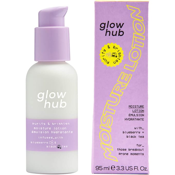 Glow Hub Moisturisers Purify & Brighten Moisture Lotion Dagcrème