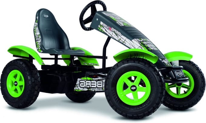 BERG XL frame X-plore BFR Skelter - Met handrem - Verstelbare Stoel - Groen - Vanaf 5 jaar