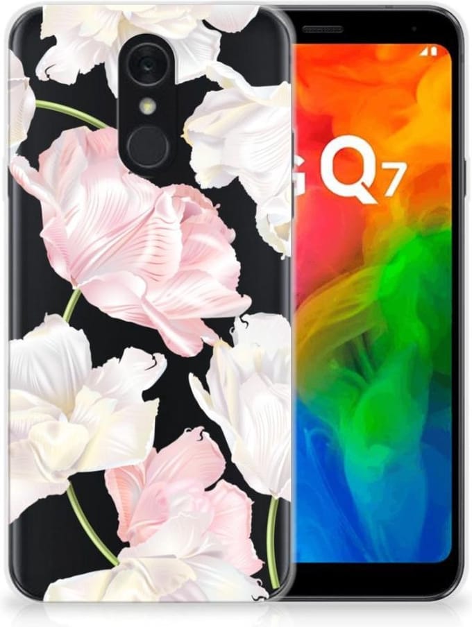 LG Q7 TPU Case Lovely Flowers