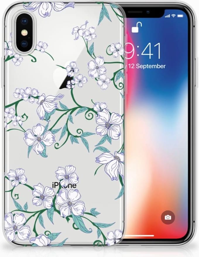Apple iPhone X | Xs Uniek TPU Case Blossom White