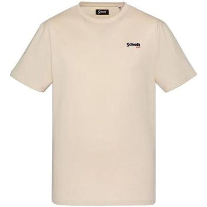 T-shirt Korte Mouw Schott EMB