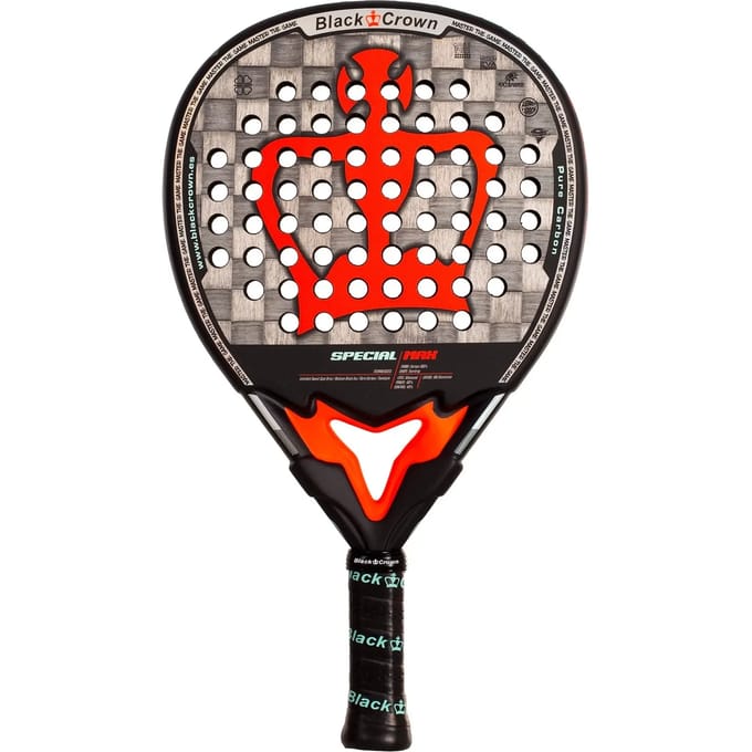 Paddle racket Black Crown Special Max