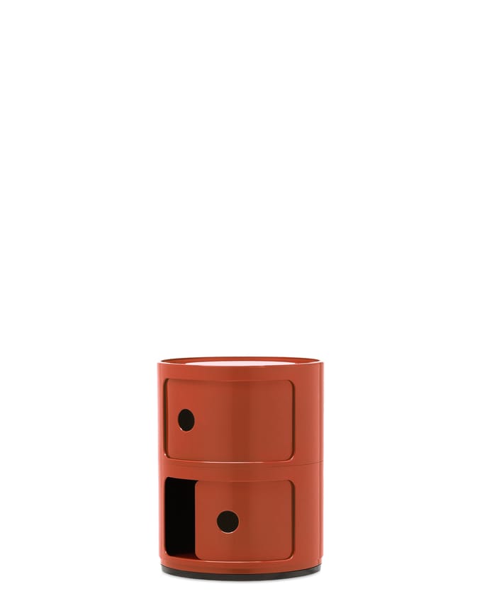 Kartell Componibili Container - 2 elementen - amberkleurig