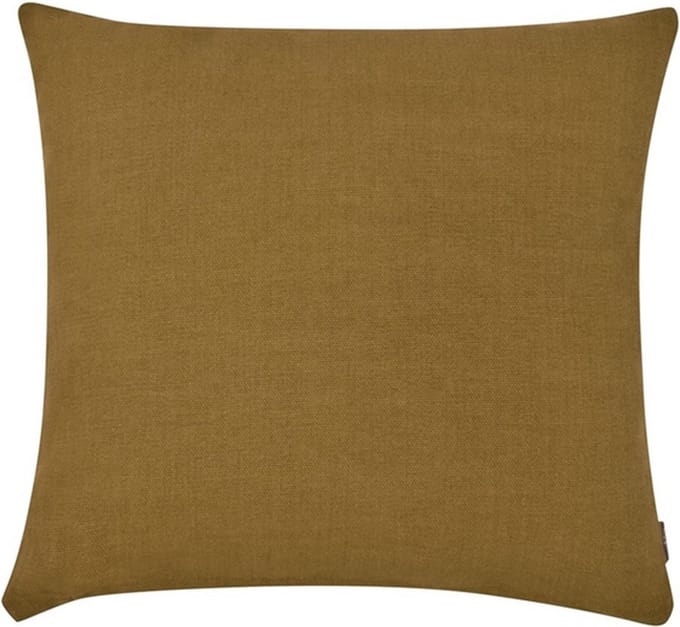 Solid Canvas Ceder Kussen | 45 X 45 | Sierkussen Voor Woonkamer Of Slaapkamer