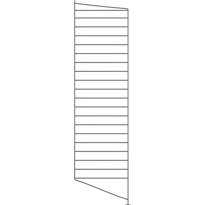 String Furniture Floor Side Panel - dark grey - set van 2 - 115 x 30 cm