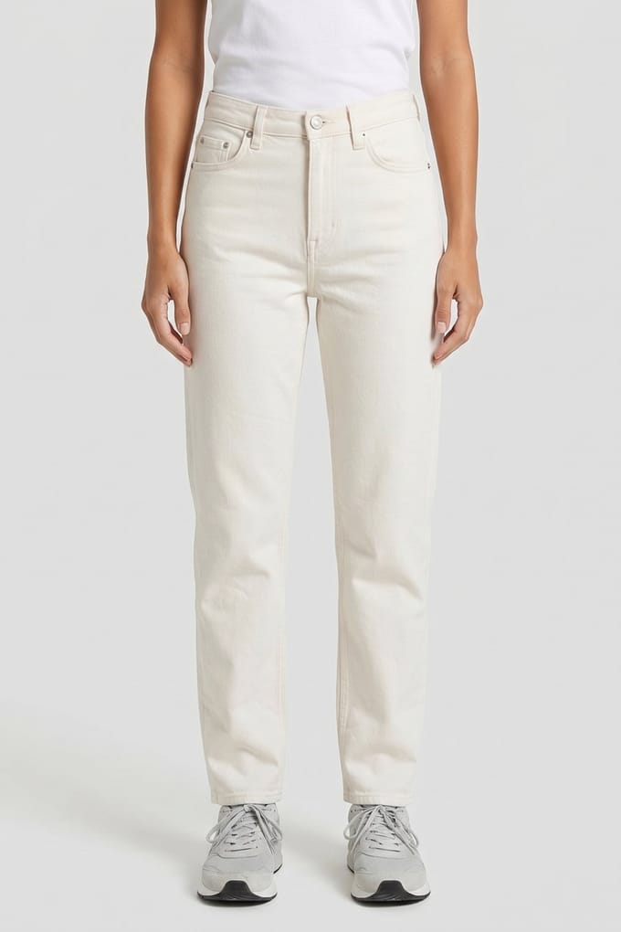 & Other Stories Slim Cut White Taglia: W25L30 | Jeans Outlet | Donna | Bianco