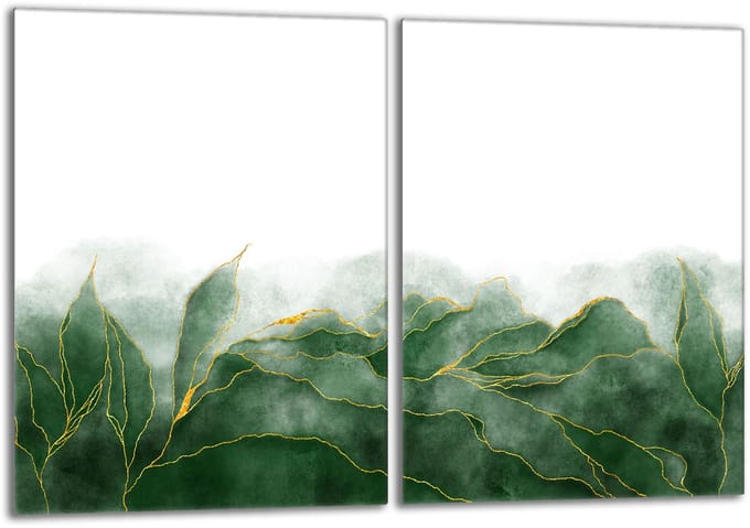 TMK ArtDeko - Snijplank - Glas - Bescherming - 2x40x52 cm