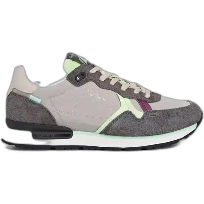 Pepe Jeans Brit Air Schoenen Grijs EU 36 Vrouw