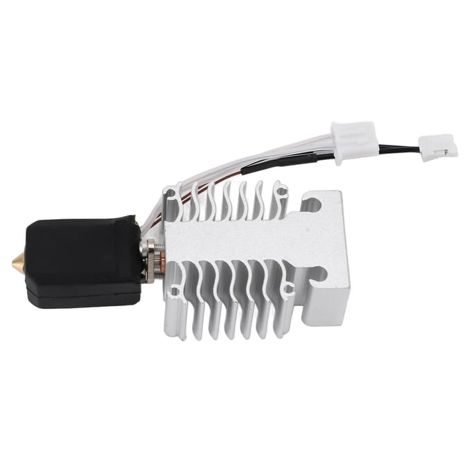 Kit Hotend Imprimante 3D 300 degrés Celsius 24V 60W 250mm/s Extrudeur Assemblé Kit Hot End pour Ender 3 V3 SE white