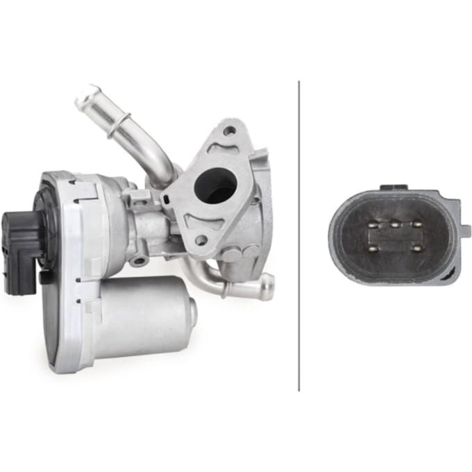 EGR-klep HELLA 6NU 010 171-271